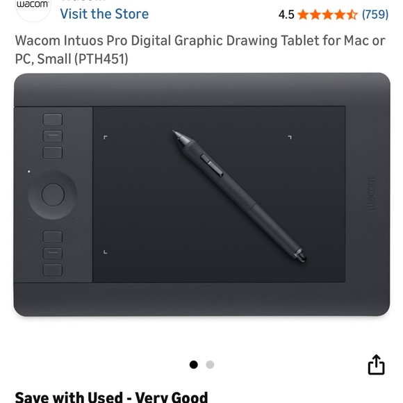 *** Wacom Intuos Pro Small Tablet - Picture 3 of 4